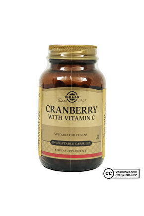 Cranberry with Vitamin C 60 Kapsül