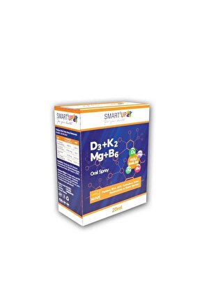 Smartup D3 K2 Mg B6 Oral Sprey 20 Ml