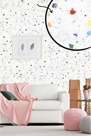 LUXURY SERİSİ LUXİZO-048 SHINY (PARLAK) RAINBOW 5 m2 Organik Yalıtım Sıvası