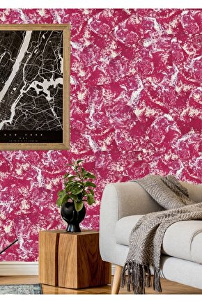 Organik Ipek Sıva - Dekoratif Yalıtım Sıvası - Ses & Isı & Nem Yalıtımı - Izo-031 - 6 M2 bordo