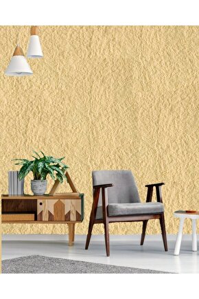 Organik Ipek Sıva - Dekoratif Yalıtım Sıvası - Ses & Isı & Nem Yalıtımı - Izo-003 Sarı - 4 M2