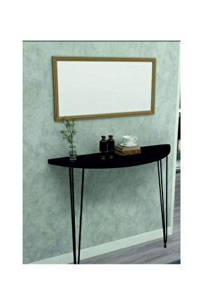 Yarım Ay Oval Kenar Dresuar siyah 100cm Siyah AYAK