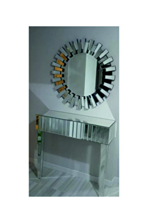 DEKORATİF DRESUAR  AYNA KAPLAMALI KONSOL