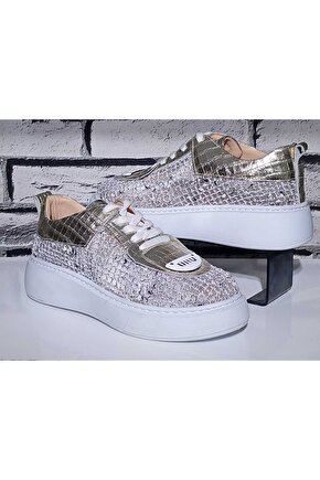 %100 HAKİKİ DERİ SPOR AYAKKABI (SNEAKERS)
