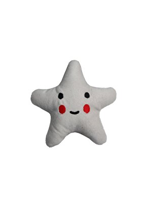 Mata Dogs Star 1 Sesli, Peluş Nakışlı Küçük Irk Ve Yavru Köpek Oyuncağı 13 Cm