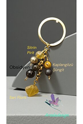 Dogal Taş Anahtarlık