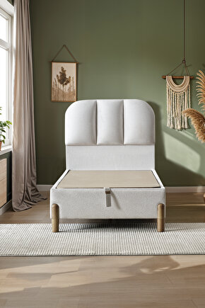 Bohem Prime Tek Kişilik Sandıklı Baza ve Başlık Takımı 2’li Set