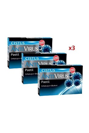 CİSTUS Anti Vurüs Pastil 3 Adet
