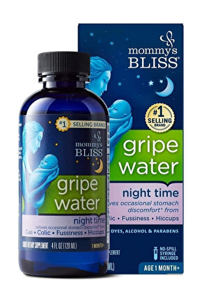 Mommys Bliss Gripe Water Night Time - Takviye Edici Gıda