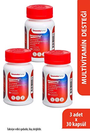 İmuneks Farma İmuseng G365 x 3 Adet