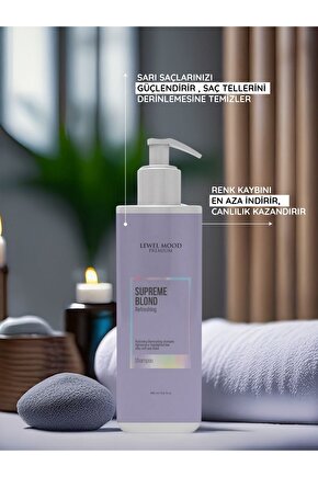Supreme Blond Sarı Saçlar İçin Bakım Şampuanı