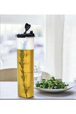 Oval Yağdanlık Siyah Kapak 1 lt