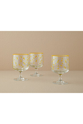 Lemon Blossom Cam 3lü Cup Sarı