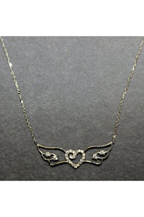 Kalpli Melek Kanadı Kolye