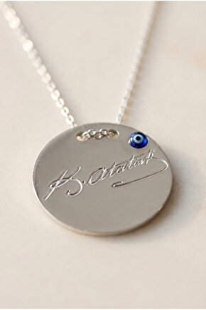 K. Atatürk Imza Kolye