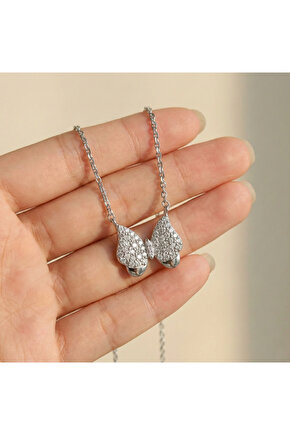 Büyük Kanatlı Kelebek Kolye