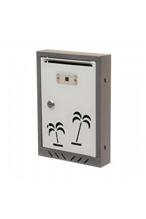 Akşan Metal Palmiye Posta Kutusu