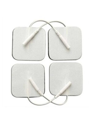 Fizyopol 20 Adet Tens Cihazı Kablolu Yedek Elektrot 5x5 Tens Pedi