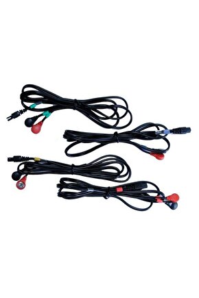 Compex Çıt Çıtlı Kablo 4 Lü Set