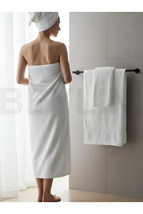 Banyo Havlu Takımı Yüksek Emici Yumuşak Banyo Hamam Vücut Plaj Havuz Sahil Havlusu Çeyizlik 70x140cm