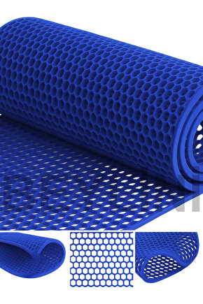 Bal Petek PVC Paspas Islak Zeminlerde Kaydırmaz İç Dış Mekan Banyo Duş Lavabo Havuz Kenarı Halısı