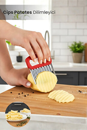 Cips Patates Dilimleyici Sebze Ve Meyve Doğrayıcı