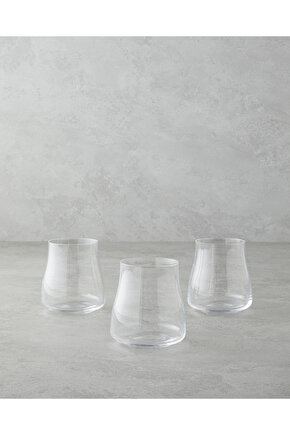 Kristalin 3lü Bardak 350 ml Şeffaf