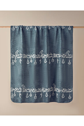 Bright talk Akrilik Pamuklu Tv Battaniye 130x170 cm Yeşil