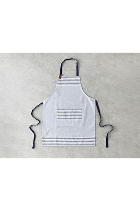 Morgan Pamuk Mutfak Önlüğü Lacivert