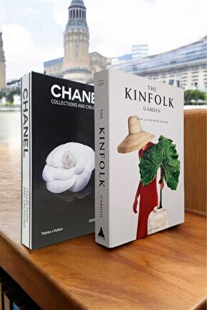 Dekoratif Kitap Görünümlü Kutu 2li Set Decorative Book Looking Box