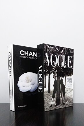 2li Dekoratif Kitap Kutu Görünümlü Siyah Gül & Iki Kadın Temalı