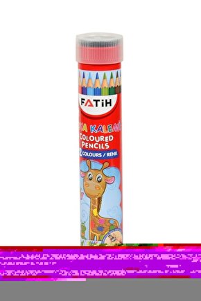 Boya Kalemi Metal Yuvarlak 12 li