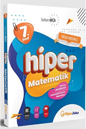 7. Sınıf Hiper Matematik Konu Anlatımlı & Etkinlikli Soru Bankası Nw | Serkan Akça