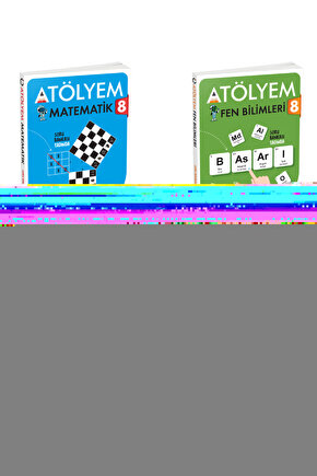 Arı Yayınları 8 Sınıf Matematik Fen Türkçe Sosyal Akıllı Atölyem Seti 4 Kitap