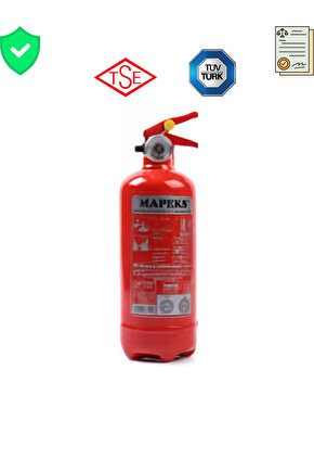 Yangın Söndürme Tüpü 1 Kg Tse Belgelı Kasım 2024 Üretim