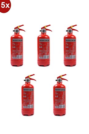 Yangın Tüpü Söndürücü 1kg 5 Li 4 Yıl Garantili 2022 Üretim 2026 Tekrar Dolum