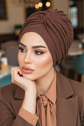 Karamel Burgu Detaylı Bone