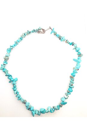 Firuze (turkuaz) Doğal Taş Kolye