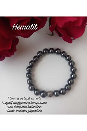 Hematit bileklik