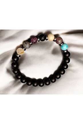 Kova Burcu Doğal Taş Burç Bileklik