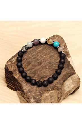 Balık Burcu Doğal Taş Burç Bileklik