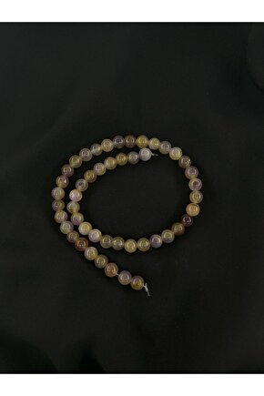 FLORİT DÜZ KESİM DOĞALTAŞ 8 MM DİZİ