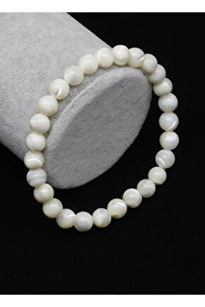 Orijinal Doğal Taş Bileklik 6 mm Yuvarlak Kesim