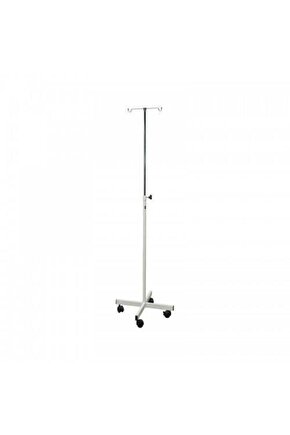 Serum Askısı 1 Adet 4 Ayaklı Boyu Ayarlanabilir Medikal Serum Askılığı
