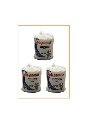 HİRA PAMUK 1 KG 1000GR (3 ADET)
