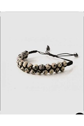 DALMAÇYALI JASPER ÖRME BİLEKLİK
