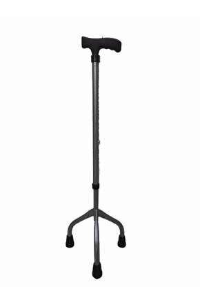 Tripot - 3 Ayaklı Baston - Denge Bastonu - Ayarlanabilir Baston - Asa - Sağ Ve Sol El Uyumlu