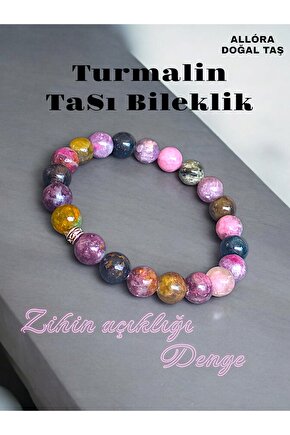 Doğal Taş Turmalin Taşı Bileklik