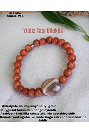 Yıldız Taşı Doğaltaş Bileklik