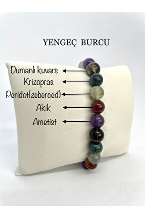 Yengeç Burcu Doğaltaş Bileklik